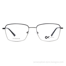 Unisex Titanium Optical Glasses Occhiali Eyeglasses